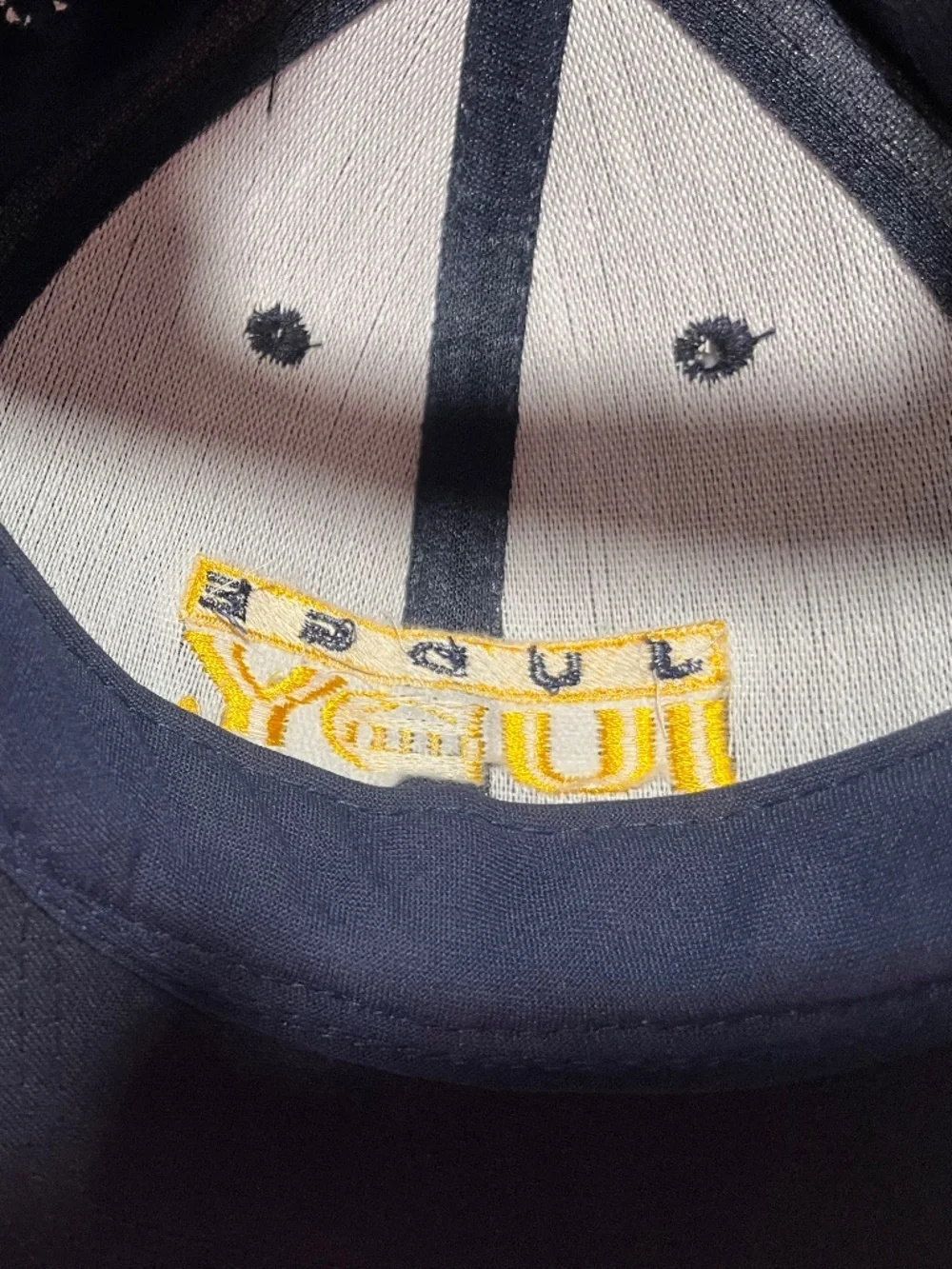 Judge Judy, promotional baseball cap. Velcro closure.